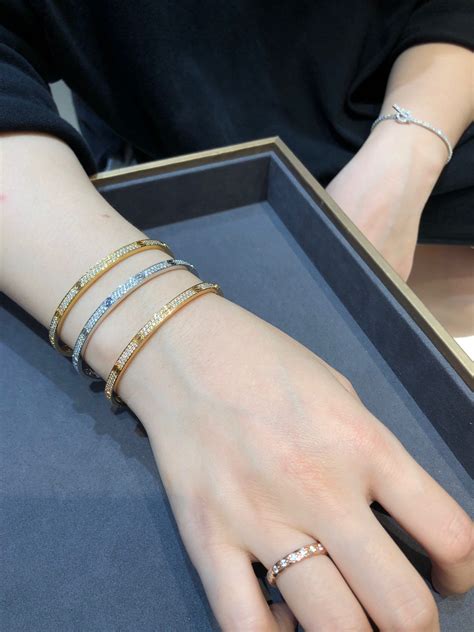 thin cartier bracelet|cartier love bracelet smallest size.